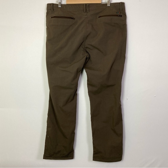Mountain Hardware Basin Trek Pants Brown 40/50 Lightweight Adjustable Hiking - Picture 5 of 14